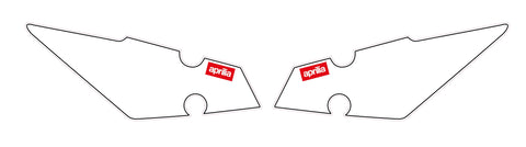 Tinsley - Aprilia SXV rear number board decals