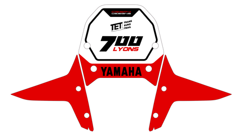 Lyons - Custom Yamaha Tenere 700 screen decals
