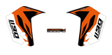 KTM 1190 Adventure 'FACTORY' 21" and 19" fender decal set