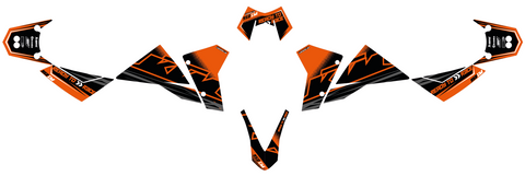 Cantin - KTM 950 SM decals set