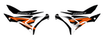 Rebel X 790 & 890 KTM R fairing decal set