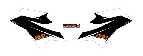 Brage - Custom KTM 890R ADV decals