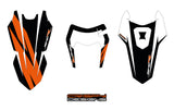 KTM 690 SMC-R tail, front fender & headlight - KT4