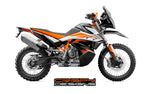 KTM 790 ADV-R FTY1 tank decal kit