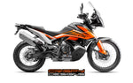 KTM 790 & 890 ADV FTY1 tank decal kit