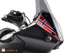KTM Adventure national flag plate decal set