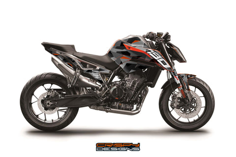 GRÉGOIRE - 790 Duke 'GeoCamo' decal kit