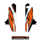 KTM 690 SMC-R KT1 fork protector decals