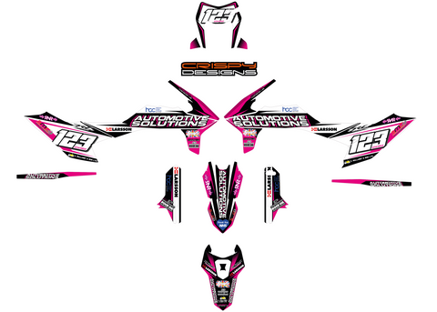 Edwards - Custom KTM 690 SMCR decals