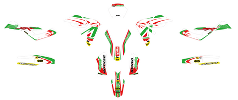 Stephenson - Custom Aprilia SXV decal set