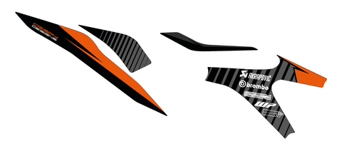 Barker - KTM 790 Duke decals