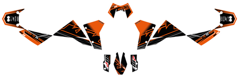 Mabey - Custom KTM 950 SM decal kit