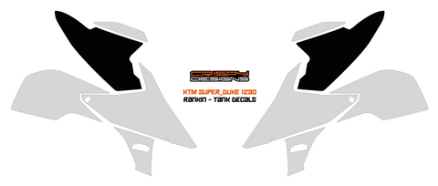 RANKIN - KTM Superduke decals 2017-2018