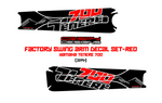 Yamaha Tenere 700 - Factory Swing Arm decal set