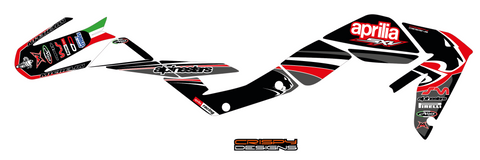 Jackson - Aprilia SXV custom decal set