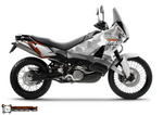 KTM 950 & 990 Adventure 'Urban Camo' - Custom Race Number