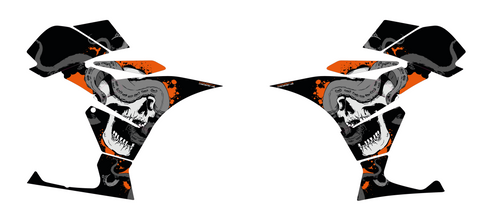 Green - Custom KTM RC 390 decals