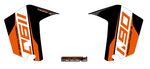 KTM 1050, 1190 & 1290 Adventure and Adventure S & R 'STRIKE' fender decal set