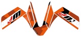KTM ADV 790 'Urban Camo' orange decal kit