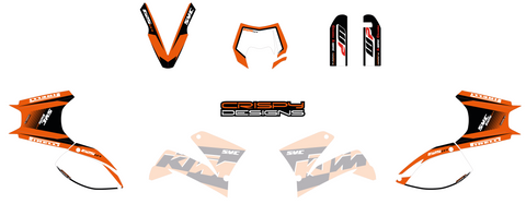 Dann - Custom KTM LC4 625 decal set