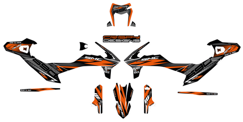 SCHOLES - KTM 690 SMCR custom decals