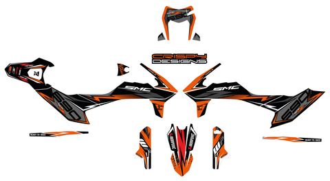 Wolfenden - 2019 KTM 690 Enduro R custom decals