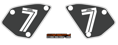 Lovas - CB1000R number decals
