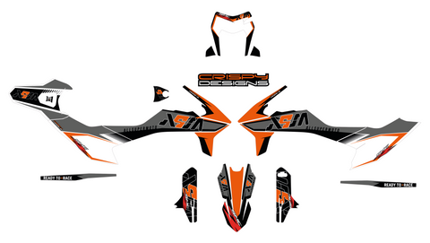 ASM - 2019 KTM 690 SMCR custom decals