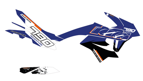Colwyn Bay KTM - KTM 790 ADV custom decal kit