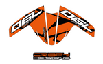 KTM 790 & APX Duke APX1 fender decal set