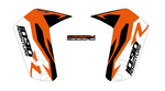 KTM 1090 Adventure R 'FACTORY' 21" and 19" fender decal set
