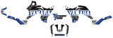 "Factory Racing" decal kit - Blue