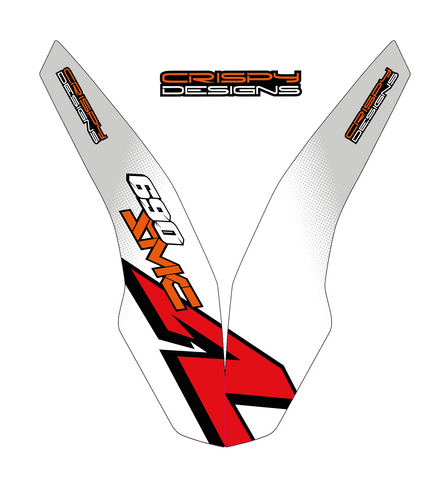 RUNE- War Bird fender decals
