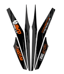 GRAY - KTM ADV HE fender & fork protection