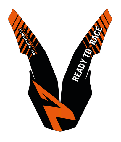 MAX BB - KTM 690 SMC-R fender decals