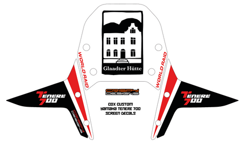 Cox - Custom T7 screen decals