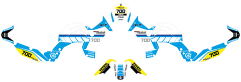 Johnson - Custom Yamaha Tenere 700 decals