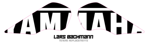 Lars Bachmann - Replacement Tenere tank decals