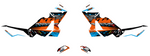 Schepke - Custom KTM 950 ADV decals