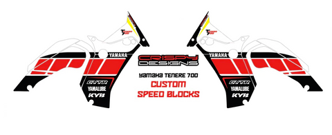 Jason - Custom Yamaha Tenere decal selection