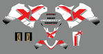 Ducati DesertX 'Signature' decal and fork protector kit