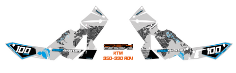 Leone - Custom KTM 950 ADV decals