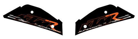 Kettle - Custom designed KTM 950 SMR side panel decals