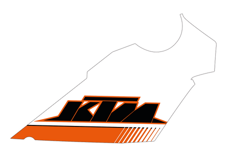 Jonasson - Custom KTM ADV decals