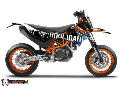 Sims - KTM 690 Hooligan tail decals