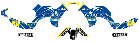King - Custom Gauloises Tenere decal set